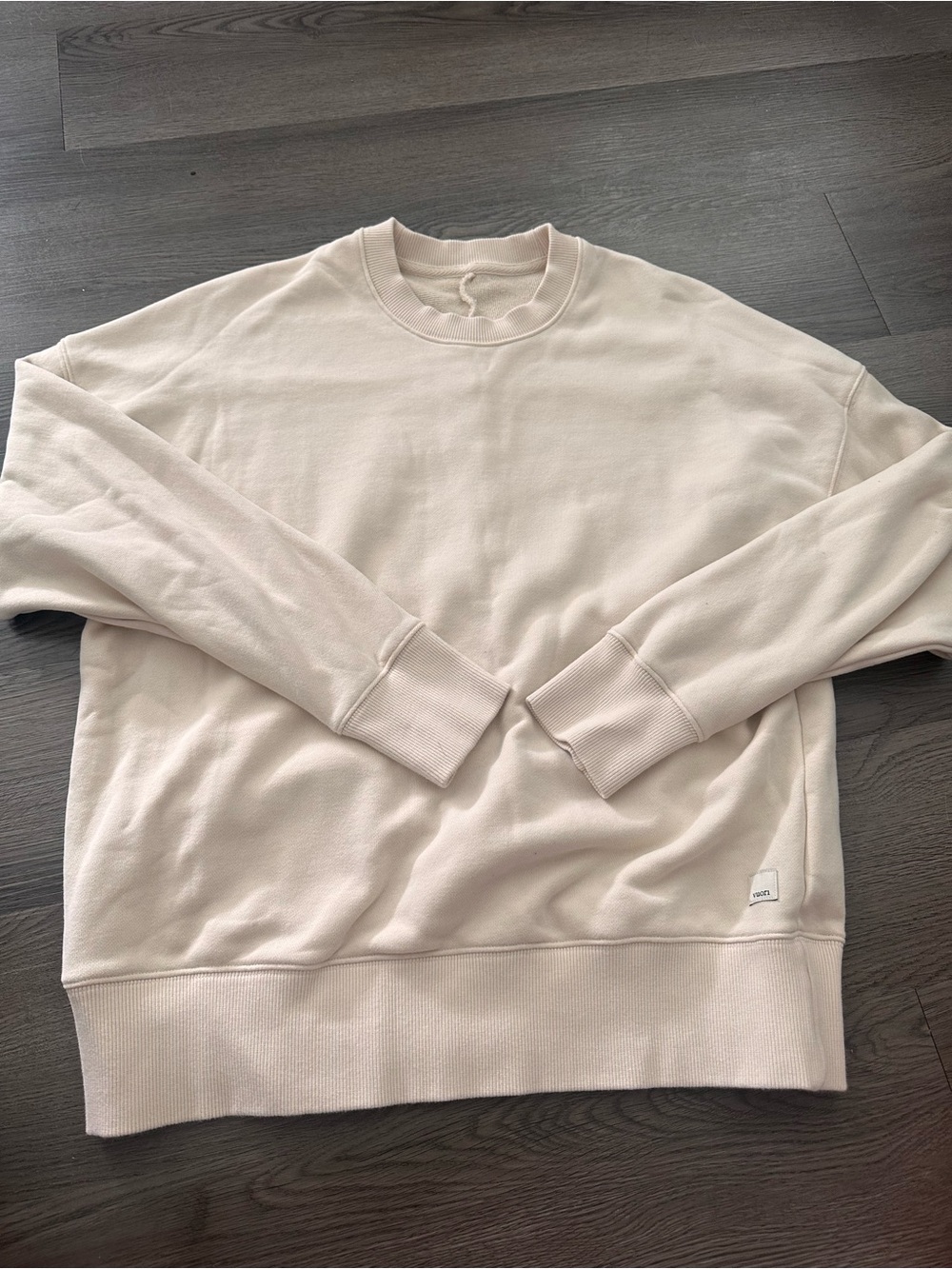 Vuori Cream Crewneck Sweatshirt